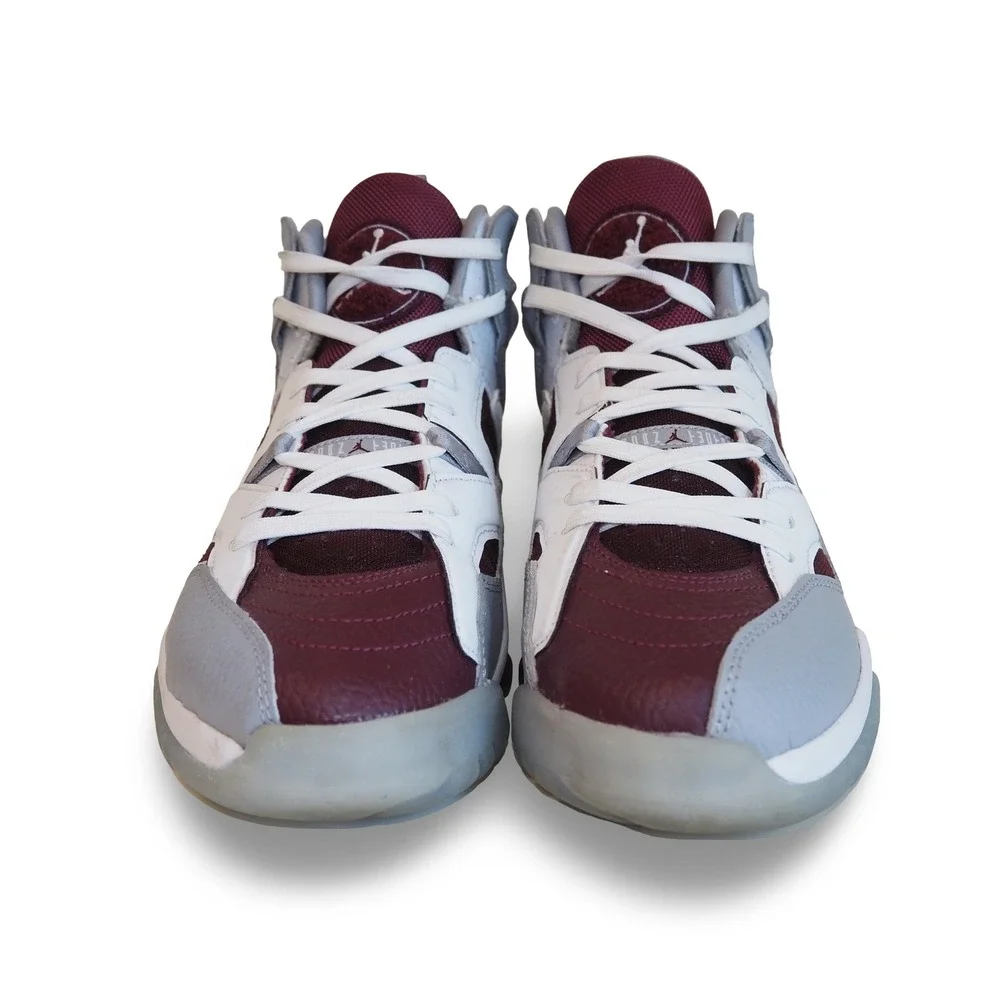 Air Jordan Jumpman Two Trey GS White Cherrywood Red Youth 6.5 Women 8 DQ8431-103